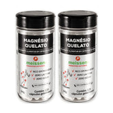 Magnésio Quelato 433 mg Meissen 120 Cápsulas Kit 2 Unidades - Meissen - Viva Nutrição